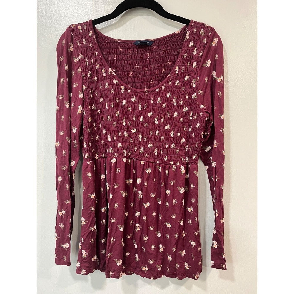 American‎ Eagle Women's Dress Size Large Maroon